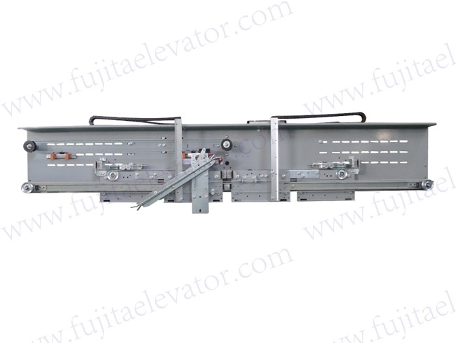 Mitsubishi type center opening double-folded three-phase variable frequency synchronous door machine