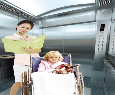 Hospital elevator