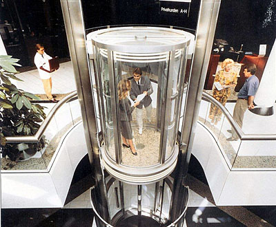 sightseeing elevator