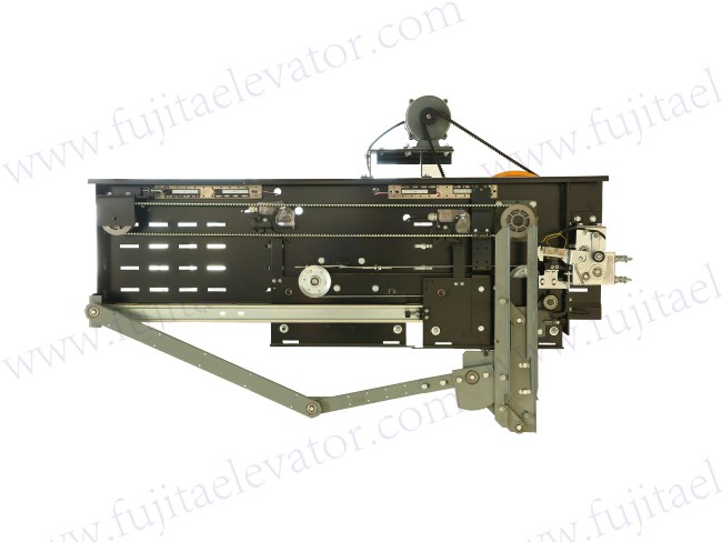 Double-folded side opening three-phase asynchronous door machine